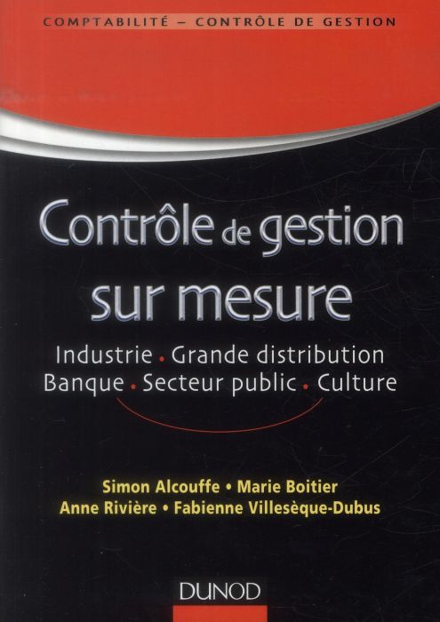 Emprunter Contrôle de gestion sur mesure. Industrie, grande distribution, banque, culture, secteur public livre