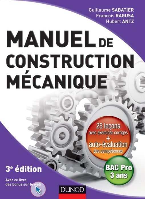 Emprunter Manuel de construction mécanique livre