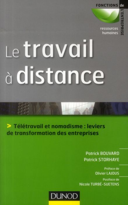 Emprunter Le travail à distance. Télétravail et nomadisme : leviers de transformation de l'entreprise livre