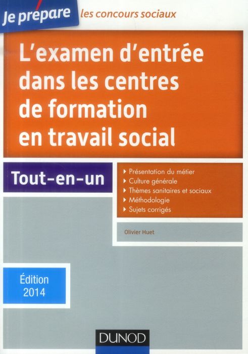 Emprunter L'examen d'entrée dans les centres de formation en travail social livre