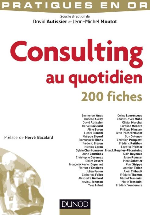 Emprunter Consulting au quotidien. 200 fiches livre