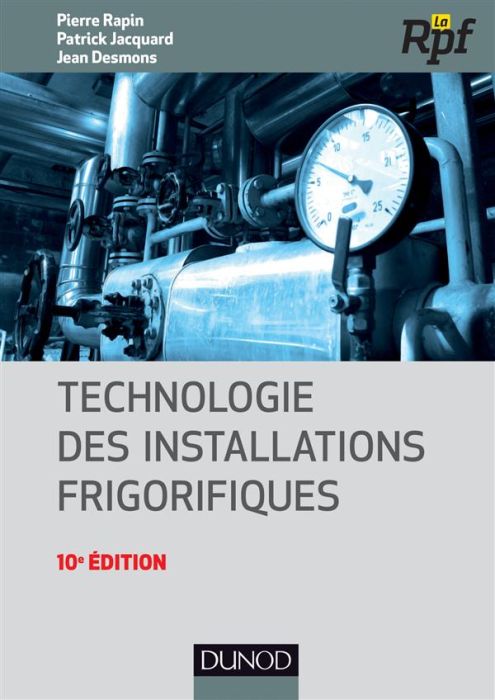 Emprunter Technologie des installations frigorifiques. 10e édition livre