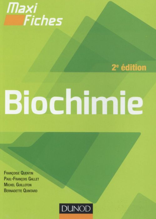 Emprunter Biochimie en 84 fiches. 2e édition livre