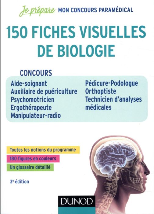 Emprunter 150 fiches visuelles de biologie. 3e édition livre