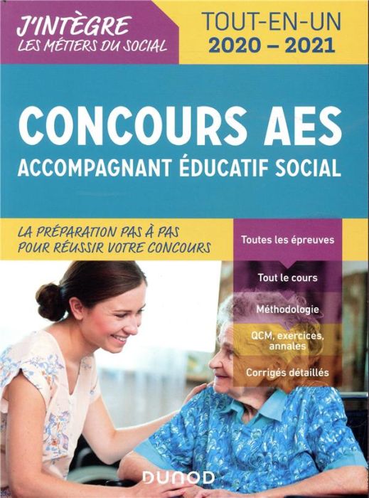 Emprunter Concours AES, Accompagnant éducatif social. Tout-en-un, Edition 2020-2021 livre