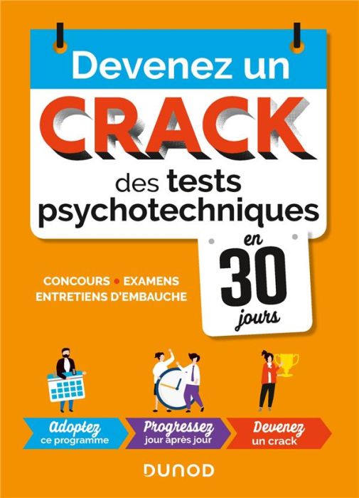 Emprunter Devenez un crack des tests psychotechniques en 30 jours livre