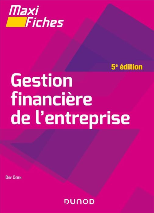 Emprunter Gestion financière de l'entreprise. 5e édition livre