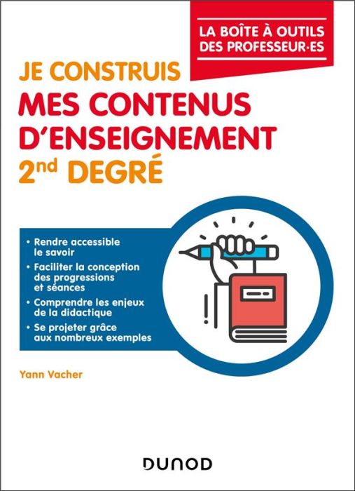 Emprunter Je construis mes contenus d'enseignement. 2nd degrés livre