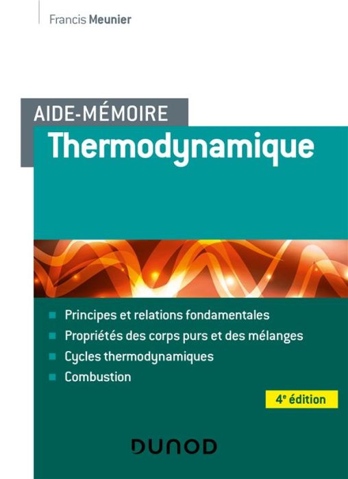 Emprunter Aide-mémoire de Thermodynamique. 4e édition livre