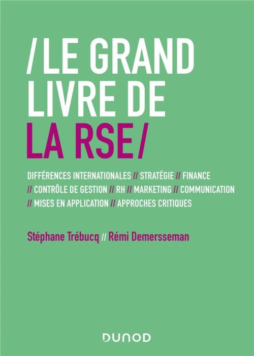 Emprunter Le grand livre de la RSE livre