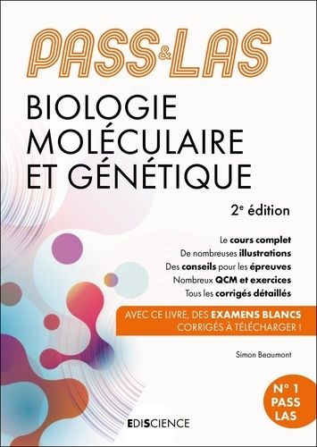 Emprunter PASS & LAS Biologie moléculaire et génétique. 2e édition livre