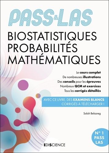 Emprunter PASS & LAS Biostatistiques Probabilités Mathématiques livre