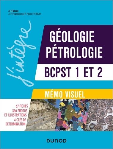 Emprunter Géologie-pétrologie BCPST 1 et 2. Mémo visuel livre