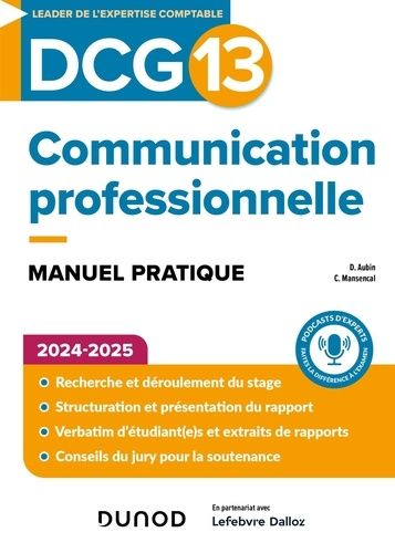 Emprunter DCG13. Communication professionnelle livre