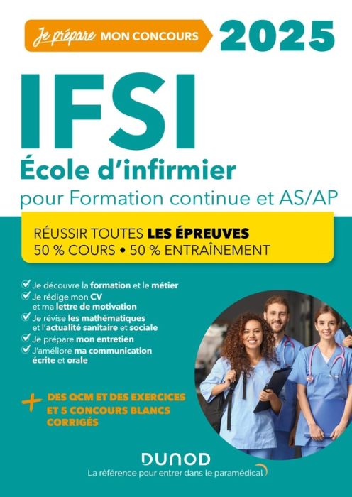 Emprunter IFSI Ecole d'infirmier pour formation continue et AS/AP. Edition 2025 livre