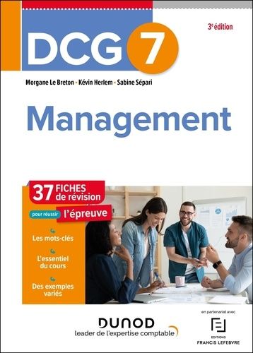 Emprunter Management DCG 7. Fiches de révision, 3e édition livre