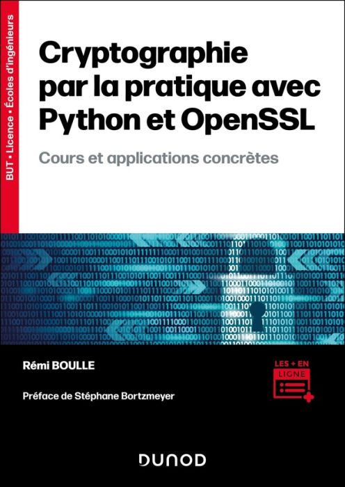 Emprunter Cryptographie par la pratique avec Python et OpenSSL. Cours et applications concrètes livre