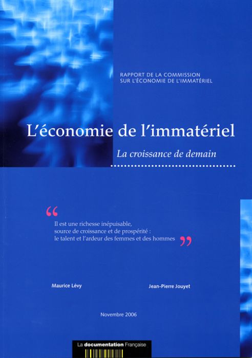 Emprunter L'économie de l'immatériel . La croissance de demain livre