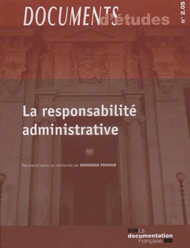 Emprunter La responsabilité administrative livre