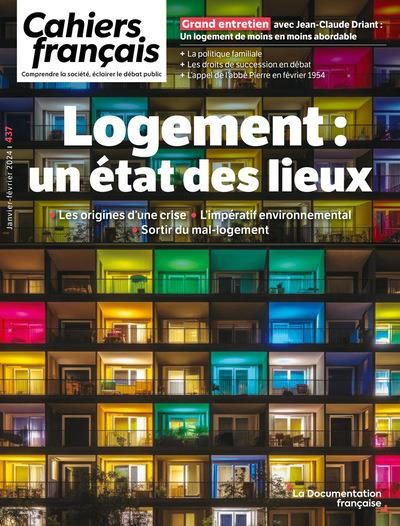 Emprunter Cahiers français N° 437, Janvier-février 2024 : Logement : un état des lieux livre