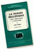 Emprunter La pensée hellénique. Des origines à Epicure, 2e édition livre