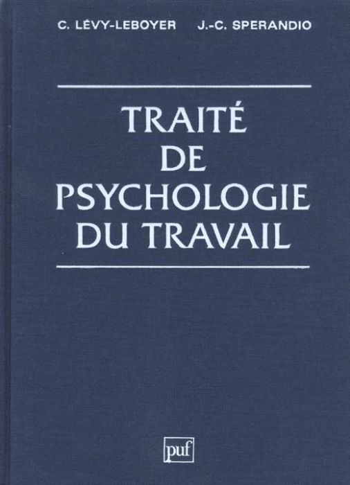 Emprunter Traité de psychologie du travail livre