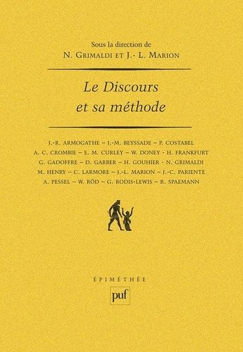 Emprunter Le Discours et sa méthode. [actes du colloque [organisé en Sorbonne, les 28, 29, 30 janvier 1987 livre