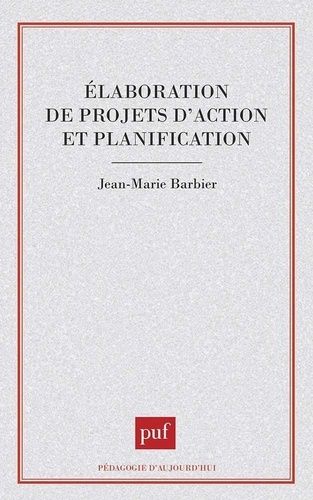 Emprunter Elaboration de projets d'action et planification livre