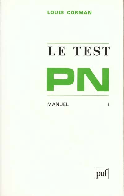 Emprunter Le test PN. Manuel Tome 1 livre