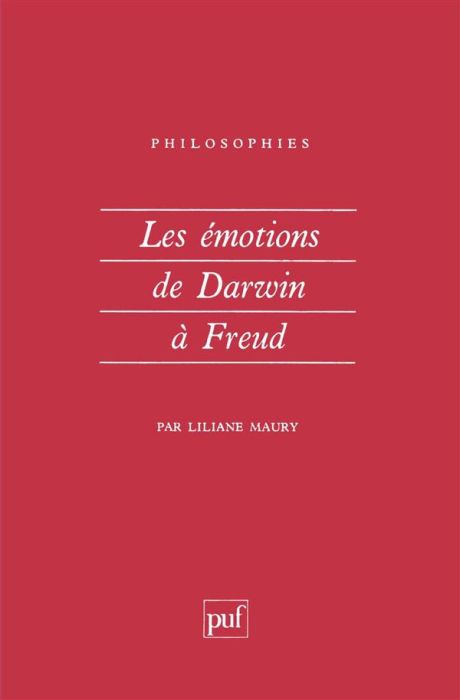 Emprunter Les émotions de Darwin à Freud livre