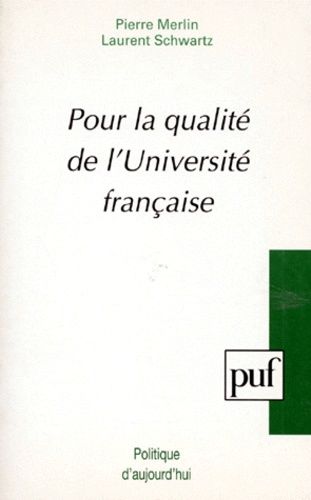 Emprunter Pour la qualité de l'université française livre