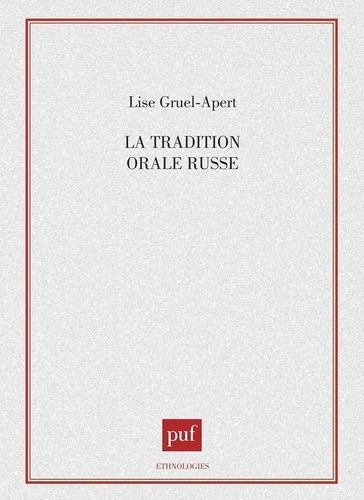 Emprunter La tradition orale russe livre