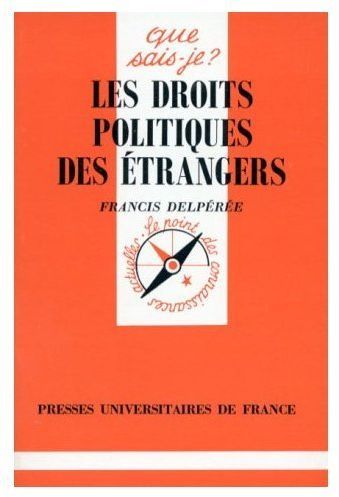 Emprunter Les droits politiques des étrangers livre