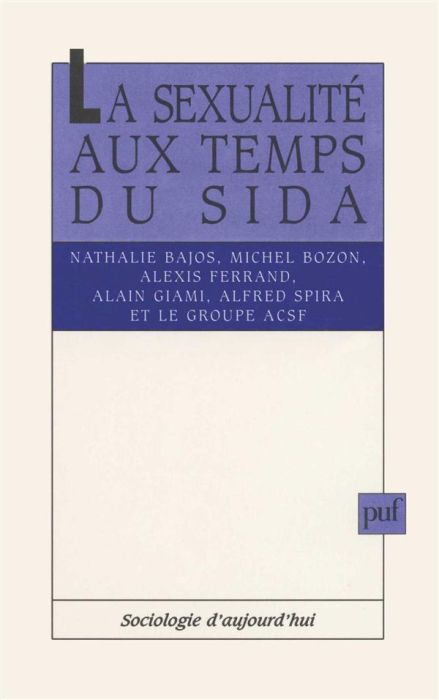 Emprunter La sexualité aux temps du Sida livre