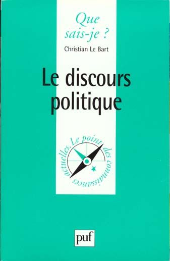 Emprunter Le discours politique livre