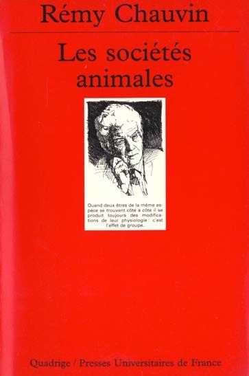 Emprunter Les sociétés animales livre