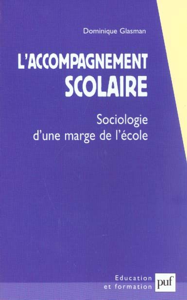 Emprunter L'accompagnement scolaire. Sociologie d'une marge de l'école livre