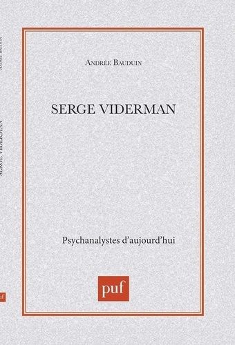 Emprunter Serge Viderman livre