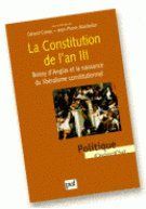 Emprunter LA CONSTITUTION DE L'AN III. Boisy d'Anglas et la naissance du libéralisme constitutionnel livre