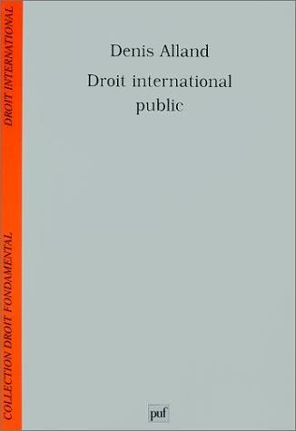 Emprunter Droit international public livre