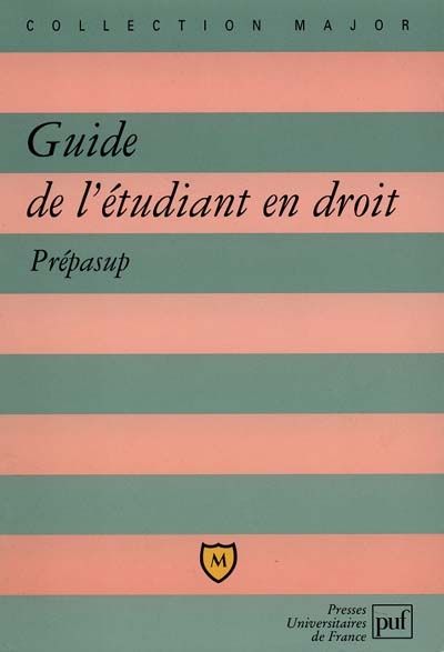 Emprunter Guide de l'étudiant en droit livre