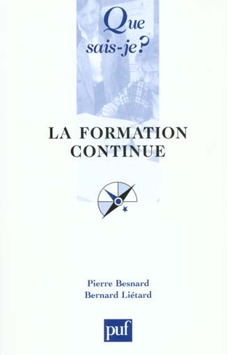 Emprunter La formation continue livre