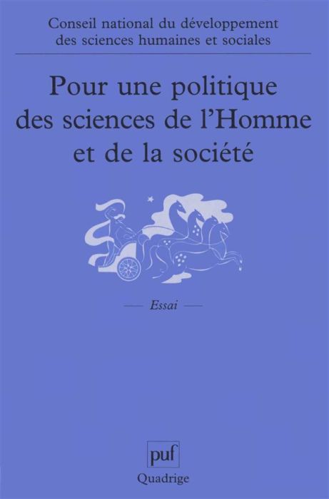 Emprunter Pour une politique des sciences de l'Homme et de la société. Recueil des travaux du Conseil national livre