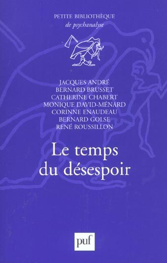 Emprunter Le temps du désespoir livre