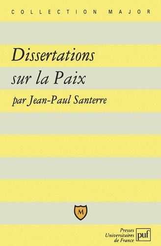 Emprunter Dissertations sur la Paix livre