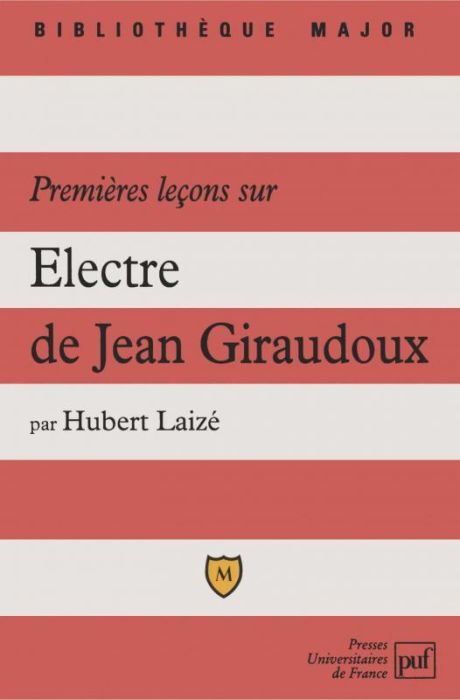 Emprunter Premières leçons sur « Électre » de Jean Giraudoux livre