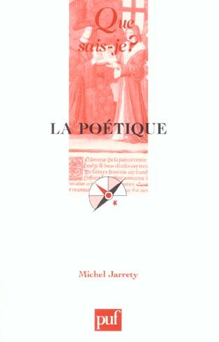 Emprunter La poétique livre