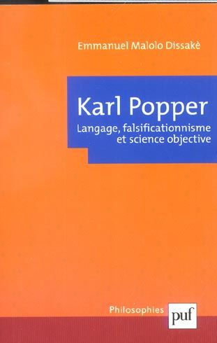 Emprunter Karl Popper. Langage, falsificationnisme et science objective livre