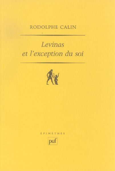 Emprunter Levinas et l'exception du soi livre