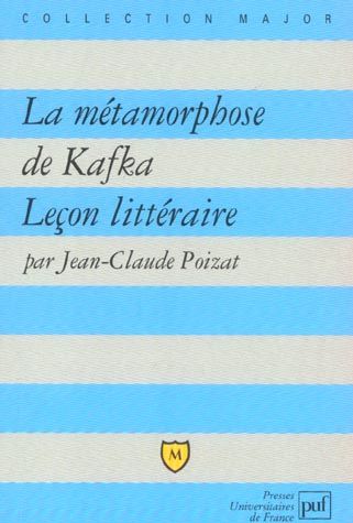 Emprunter La métamorphose de Kafka. Leçon littéraire livre